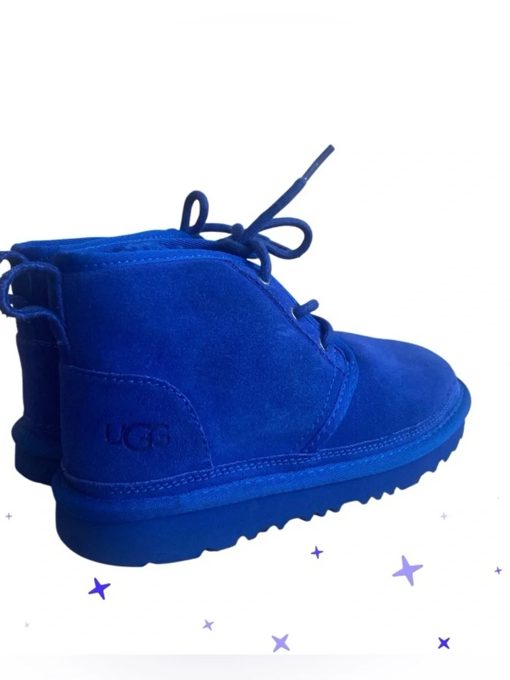 Ugg Kids Unisex Neumel II Boots Royal Blue 1017320K NEW W/O BOX size 1  8.5”